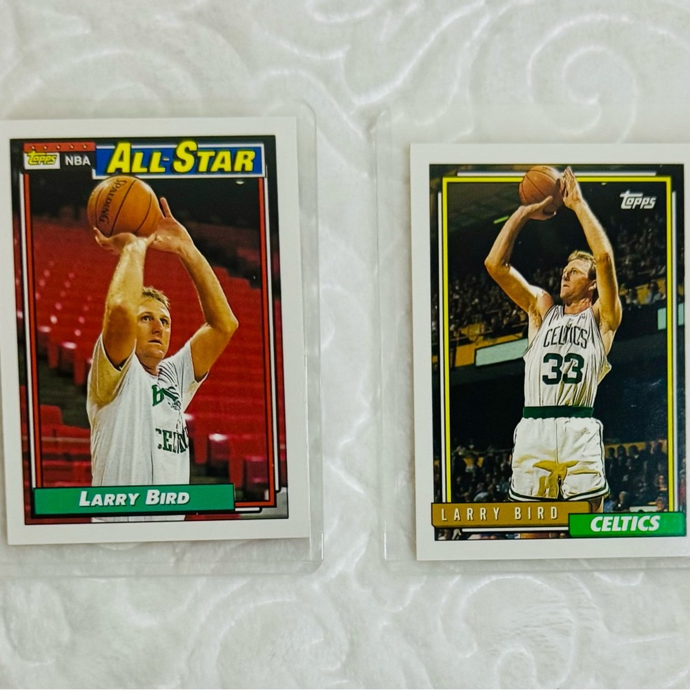 Larry Bird Topps NBA Basketball Trading Cards